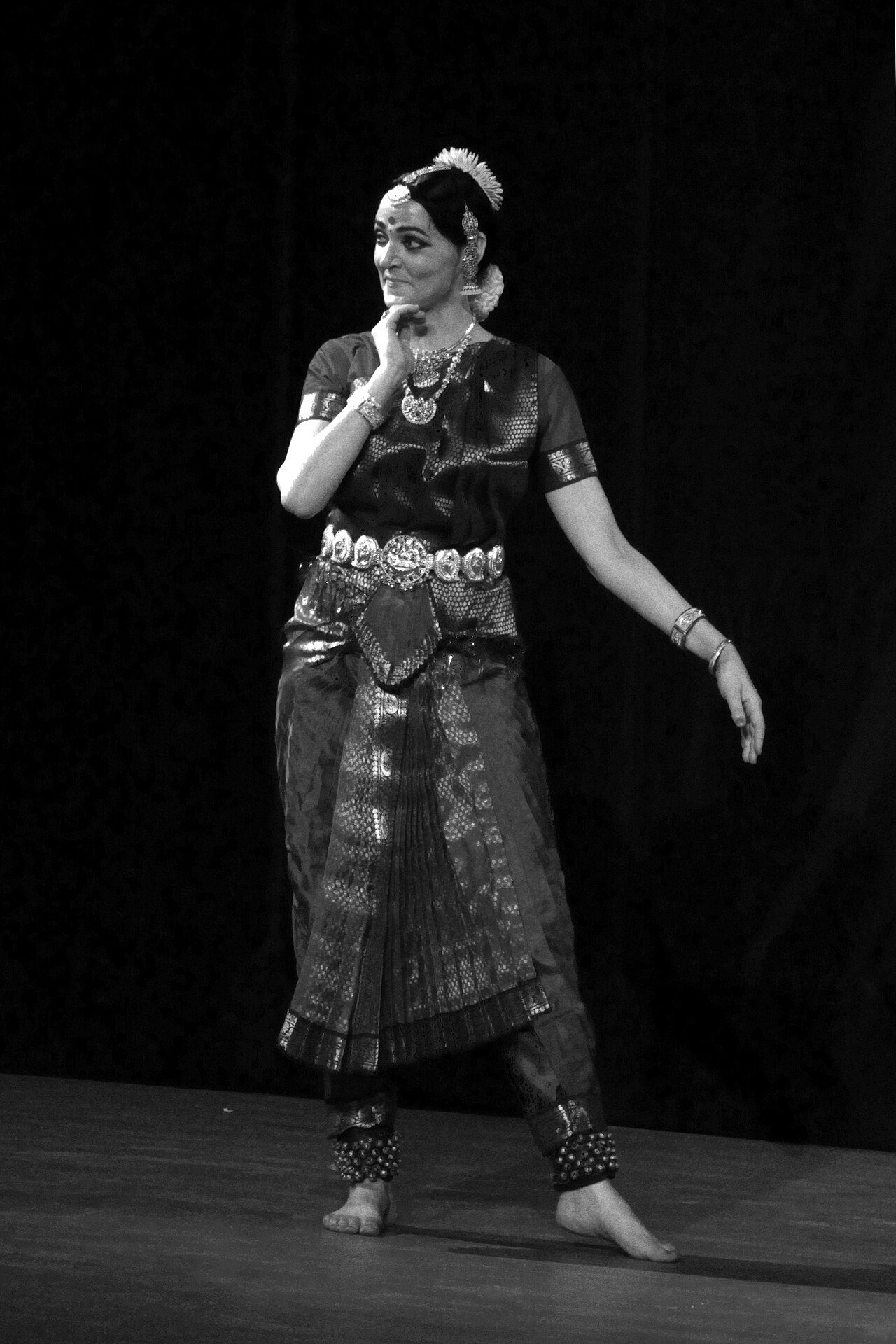 Classical dance hand gesture mudra and expressive traditional arts